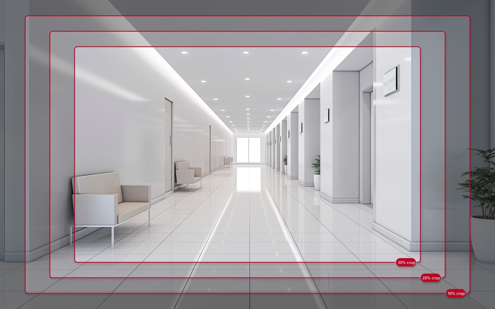 Exapmle of how cpropping image on 2N IP Style works
