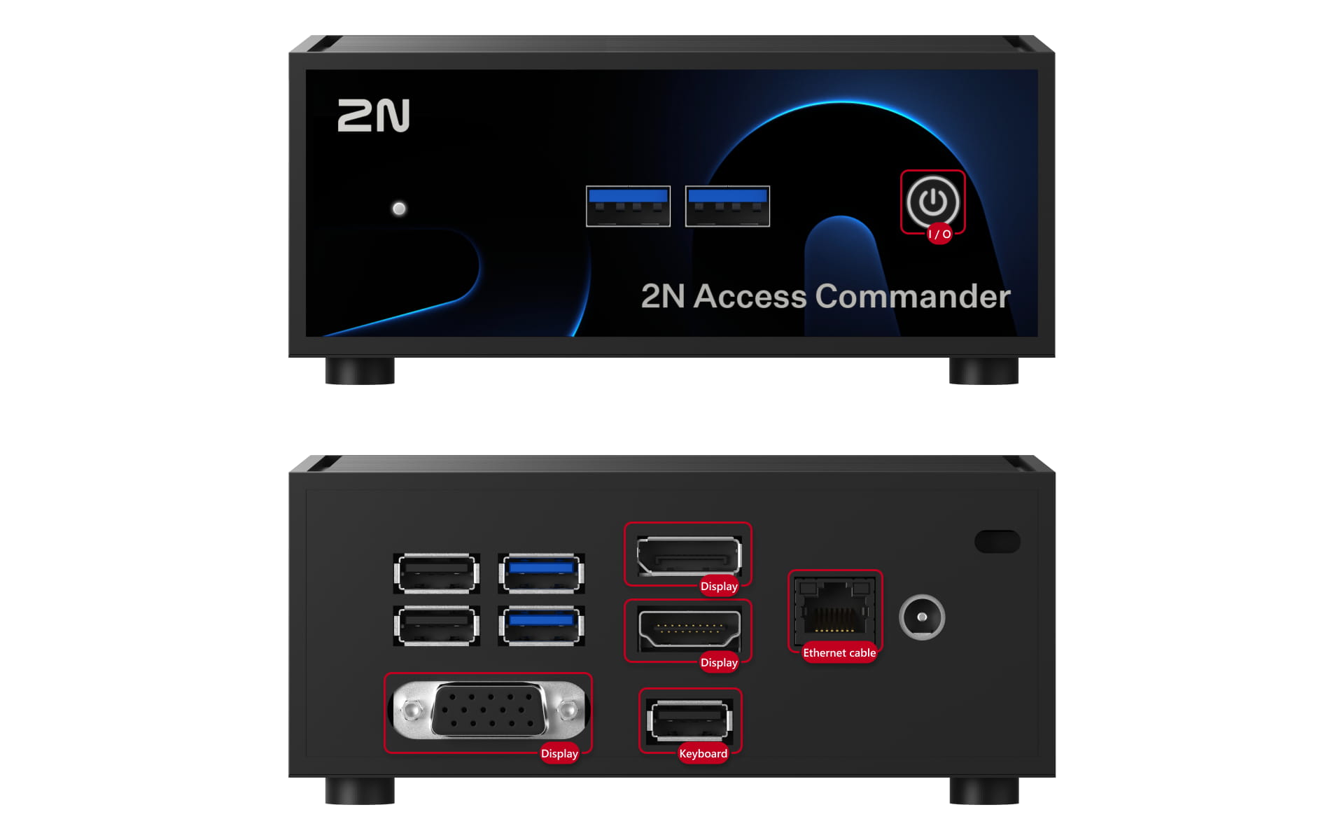 2N Access Commander box 2.0 cables