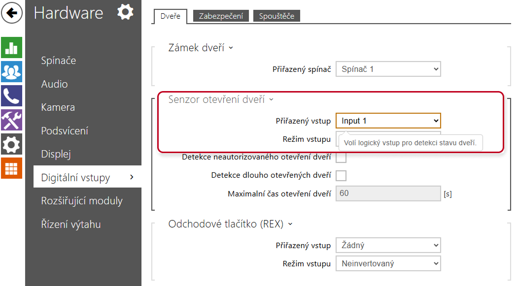 2N OS Door Open Sensor