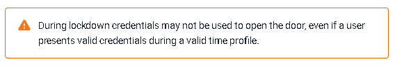 Image montrant un message informant de l’activation du lockdown.