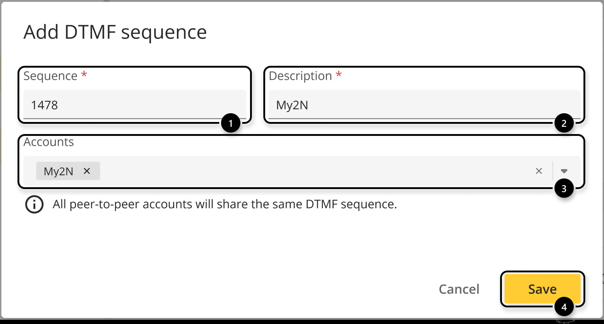 Axis network intercom - new DTMF sequence