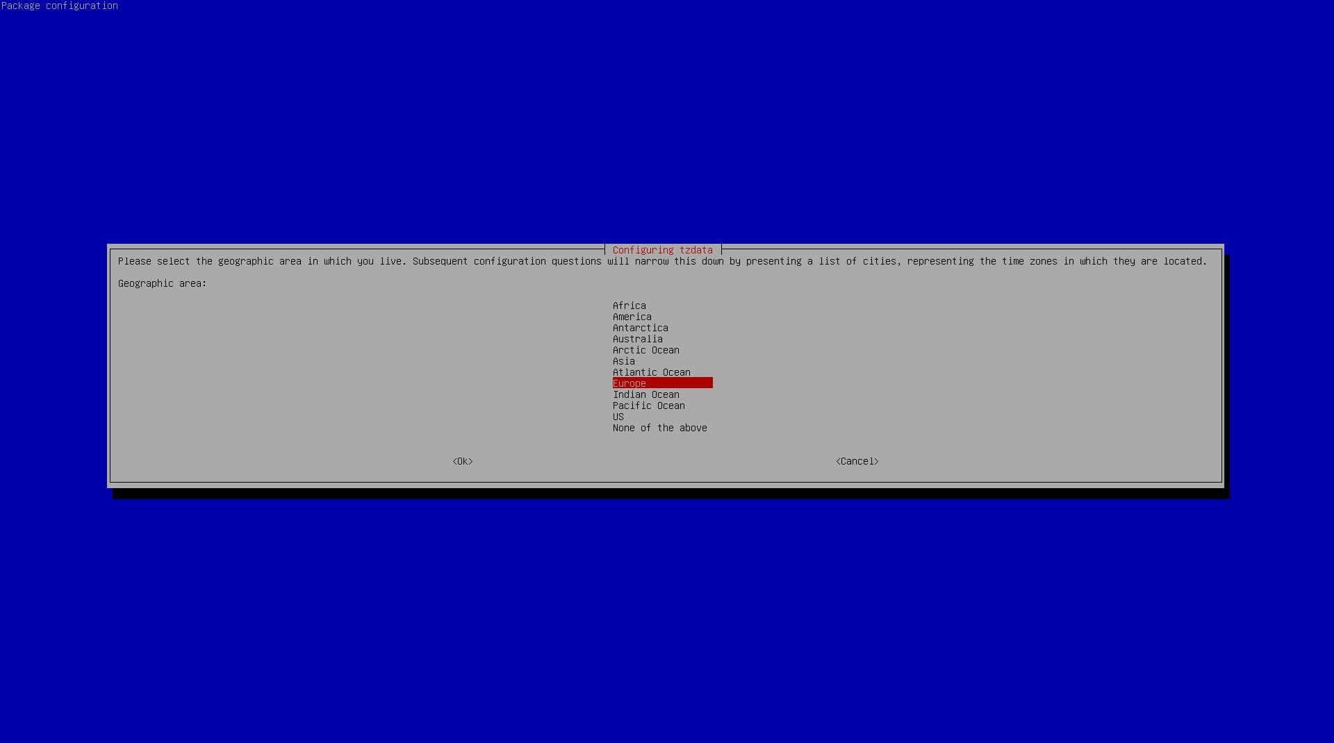Access Commander Console Time Zone Continent List