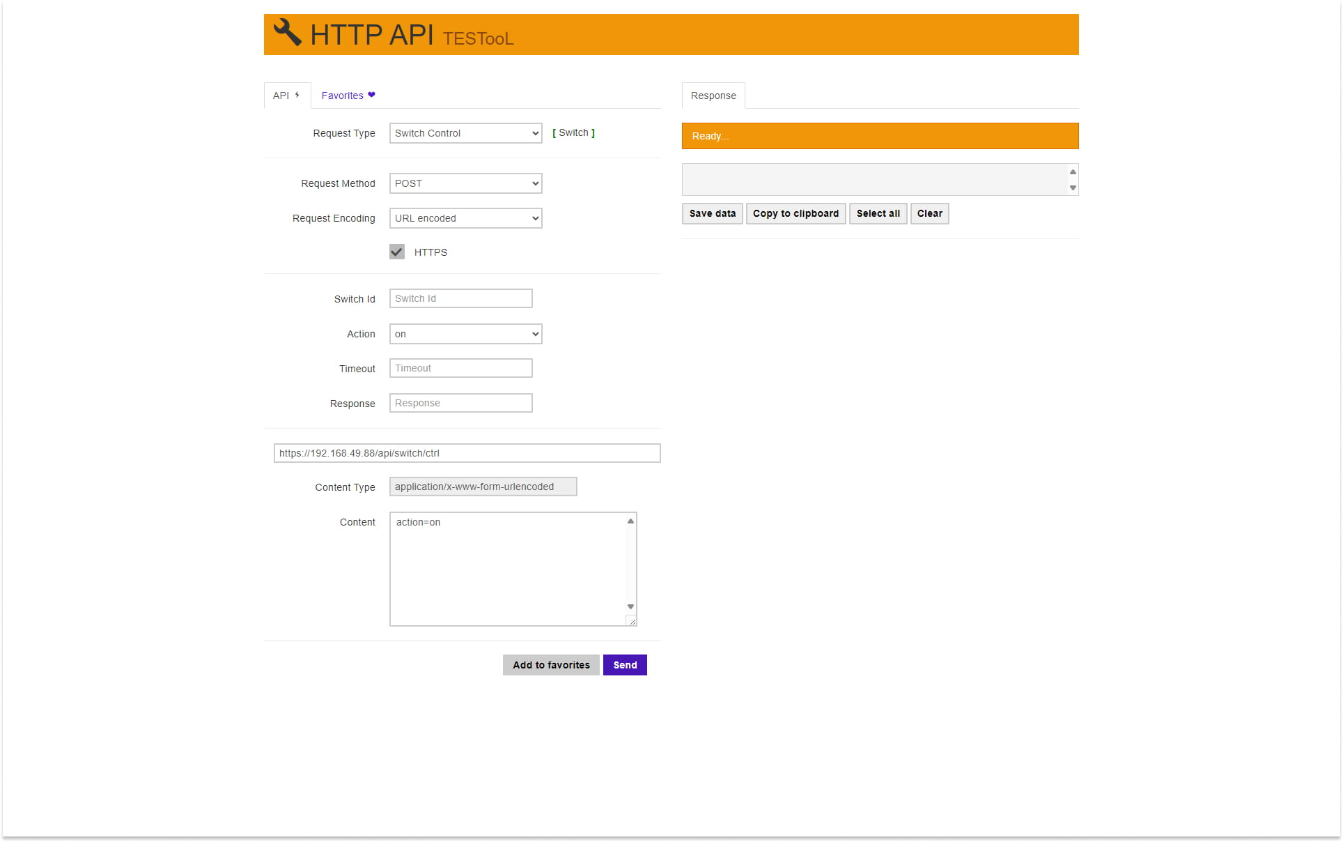 HTTP API TESTool