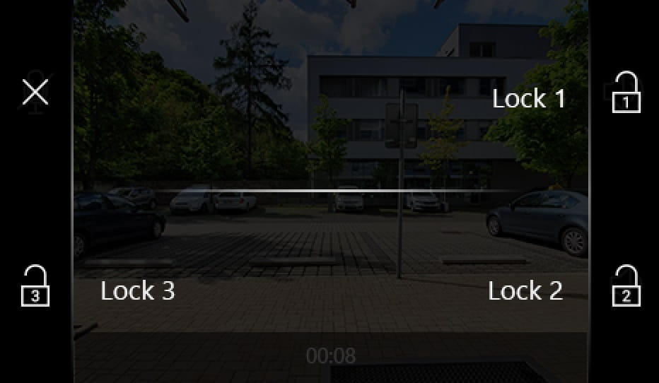 Unlock Screen Indoor Compact