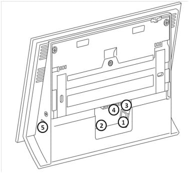 Reset Button on the Indoor Touch 2.0