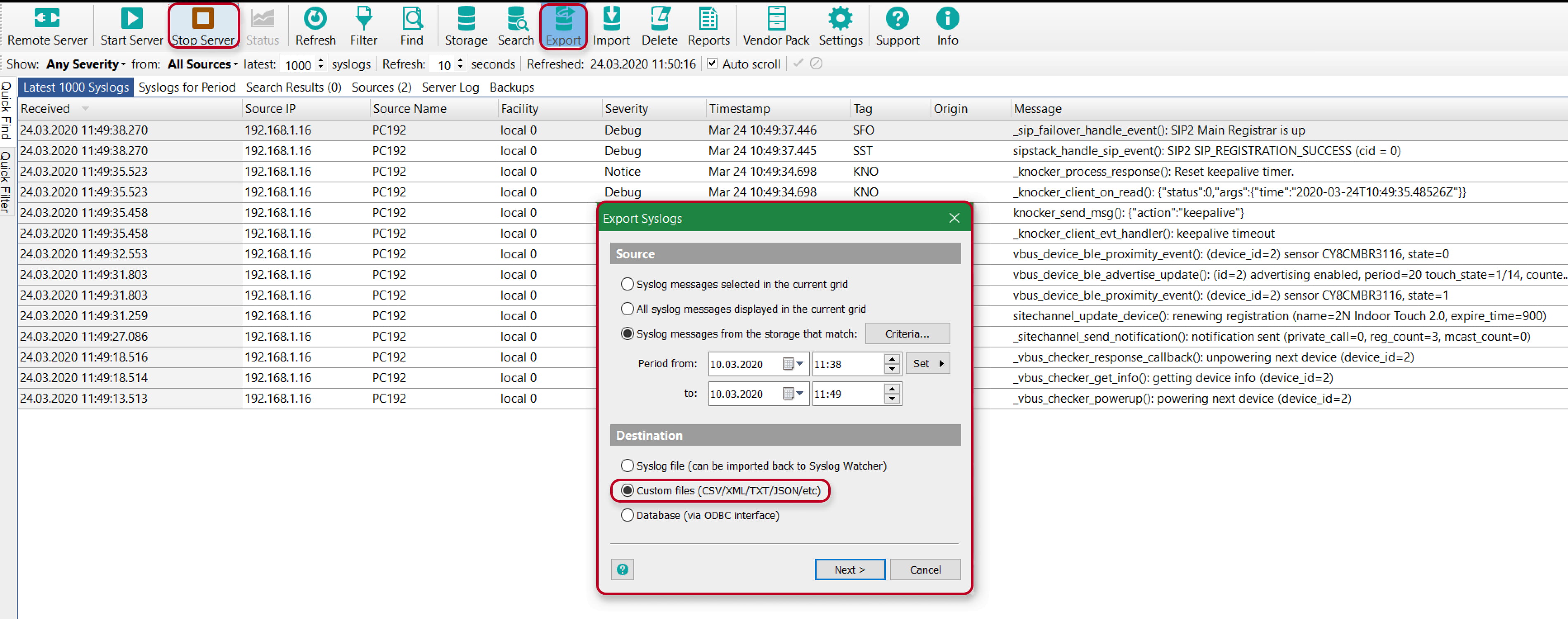 SyslogWatcher_Custom_files