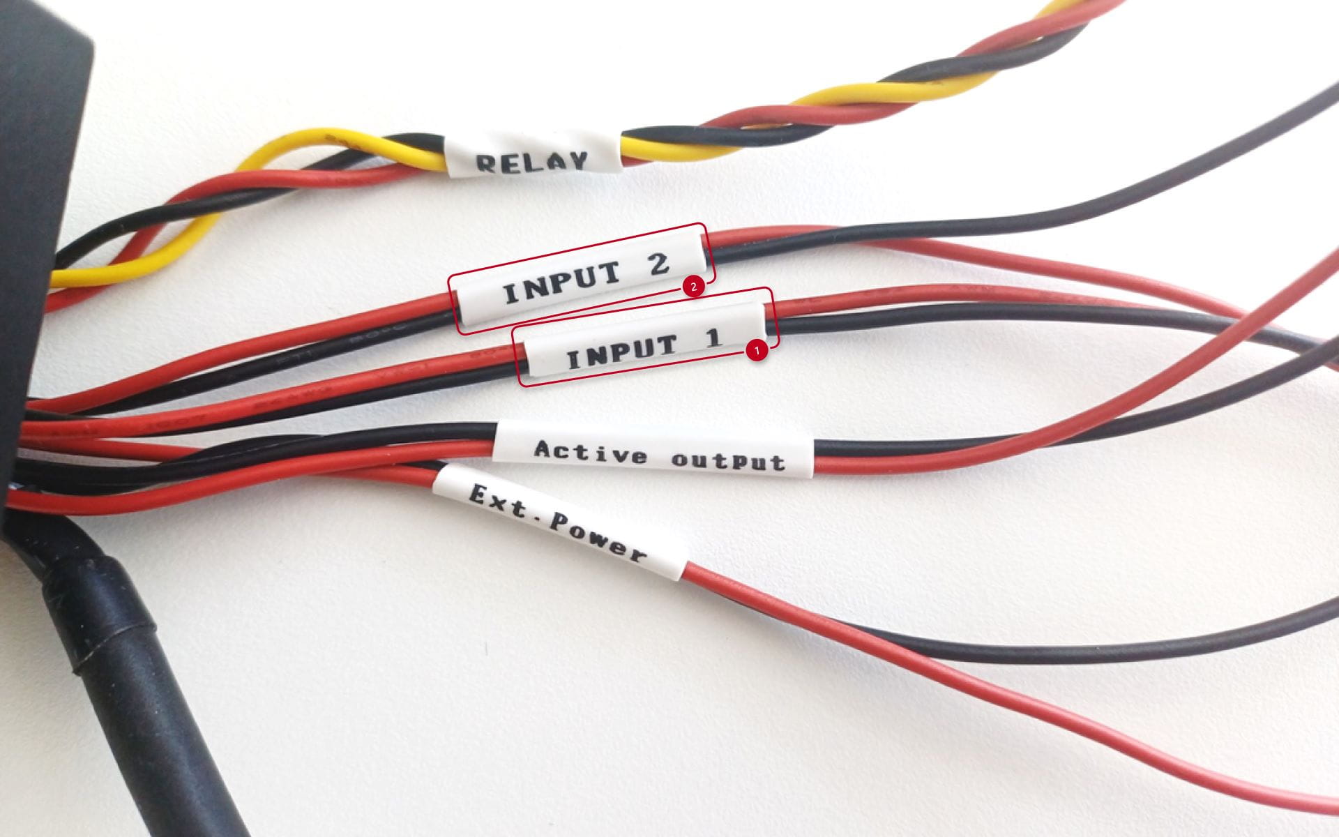 Cable management of an 2N Access unit M