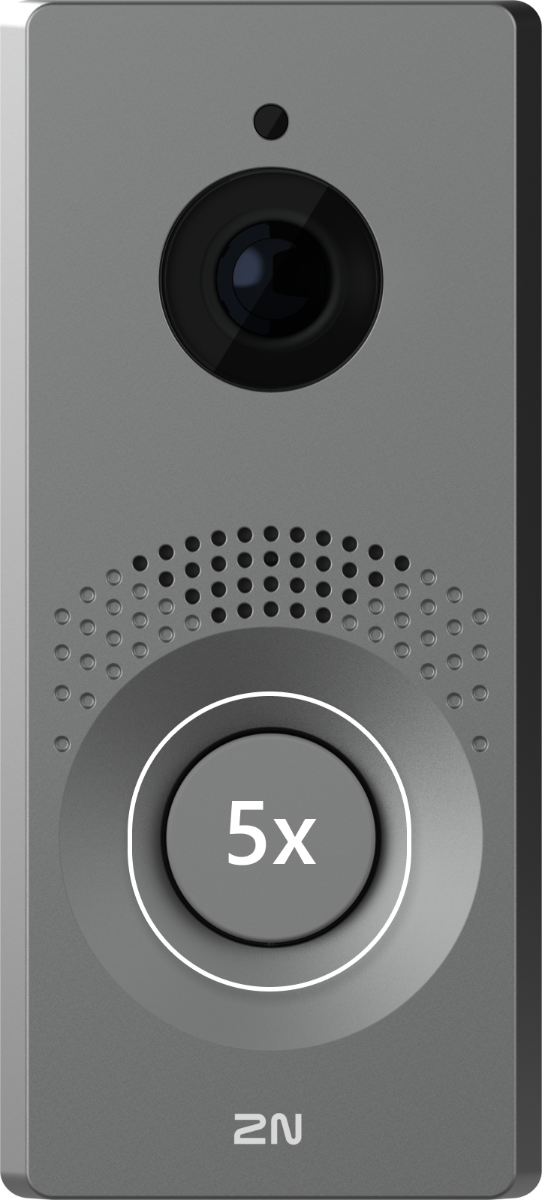 2N IP One - pressing 5x the dial button