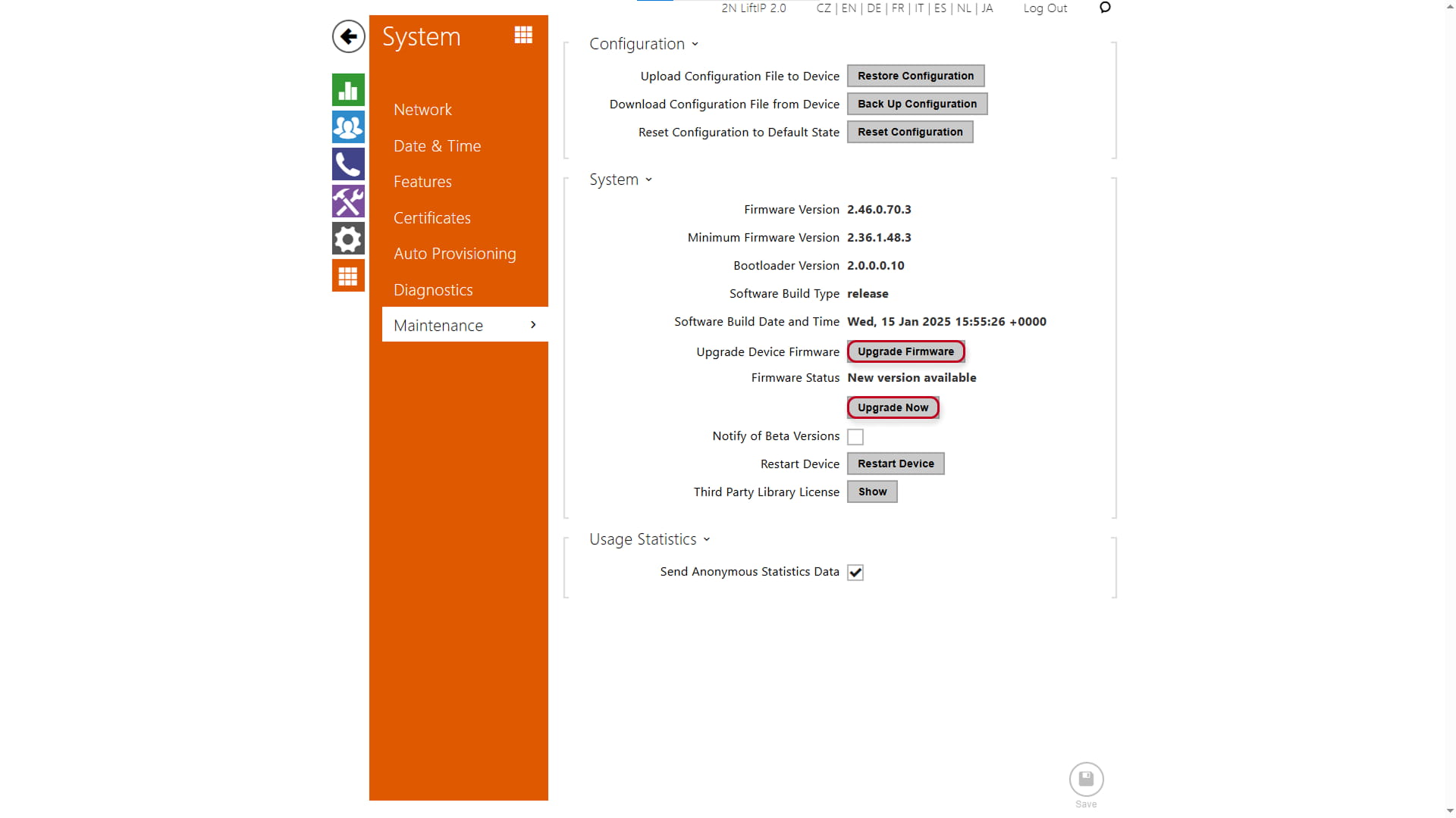 Lift IP Update