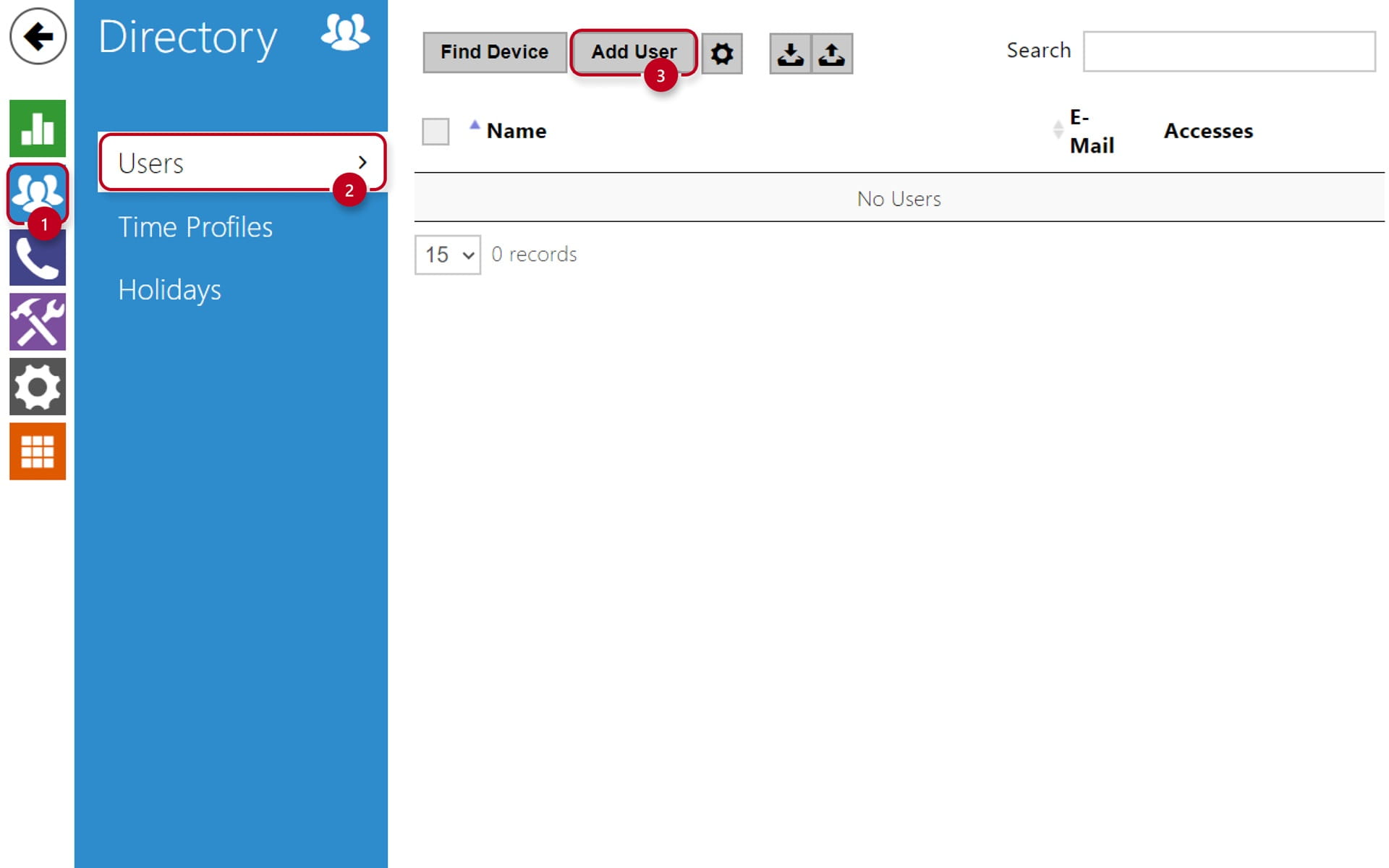 2N OS Directory Configuration