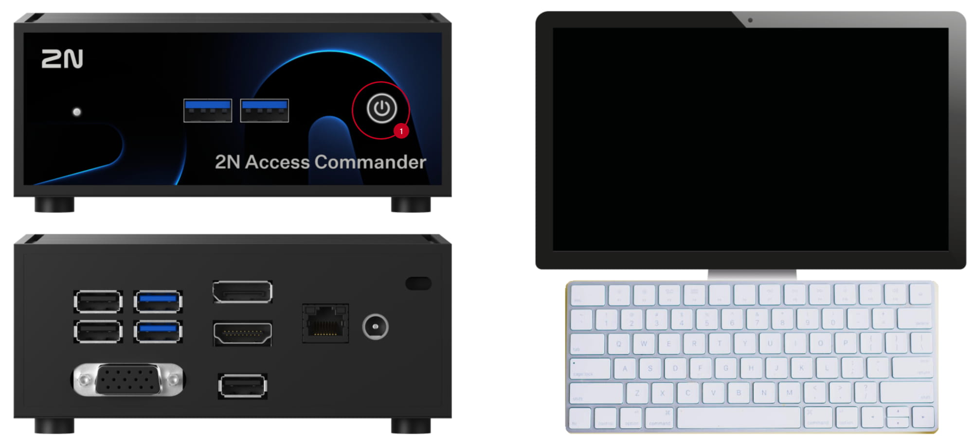 2N Access Commander Box 2.0 - power on