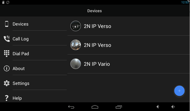 List of added desired devices