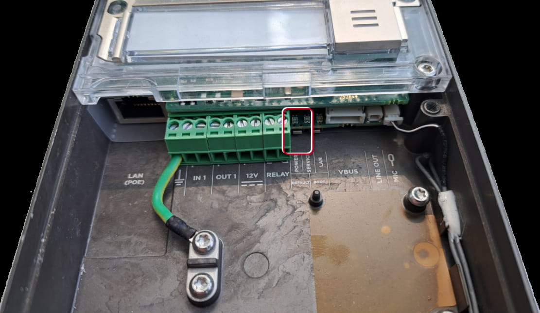 2N IP Verso 2.0 - Default button