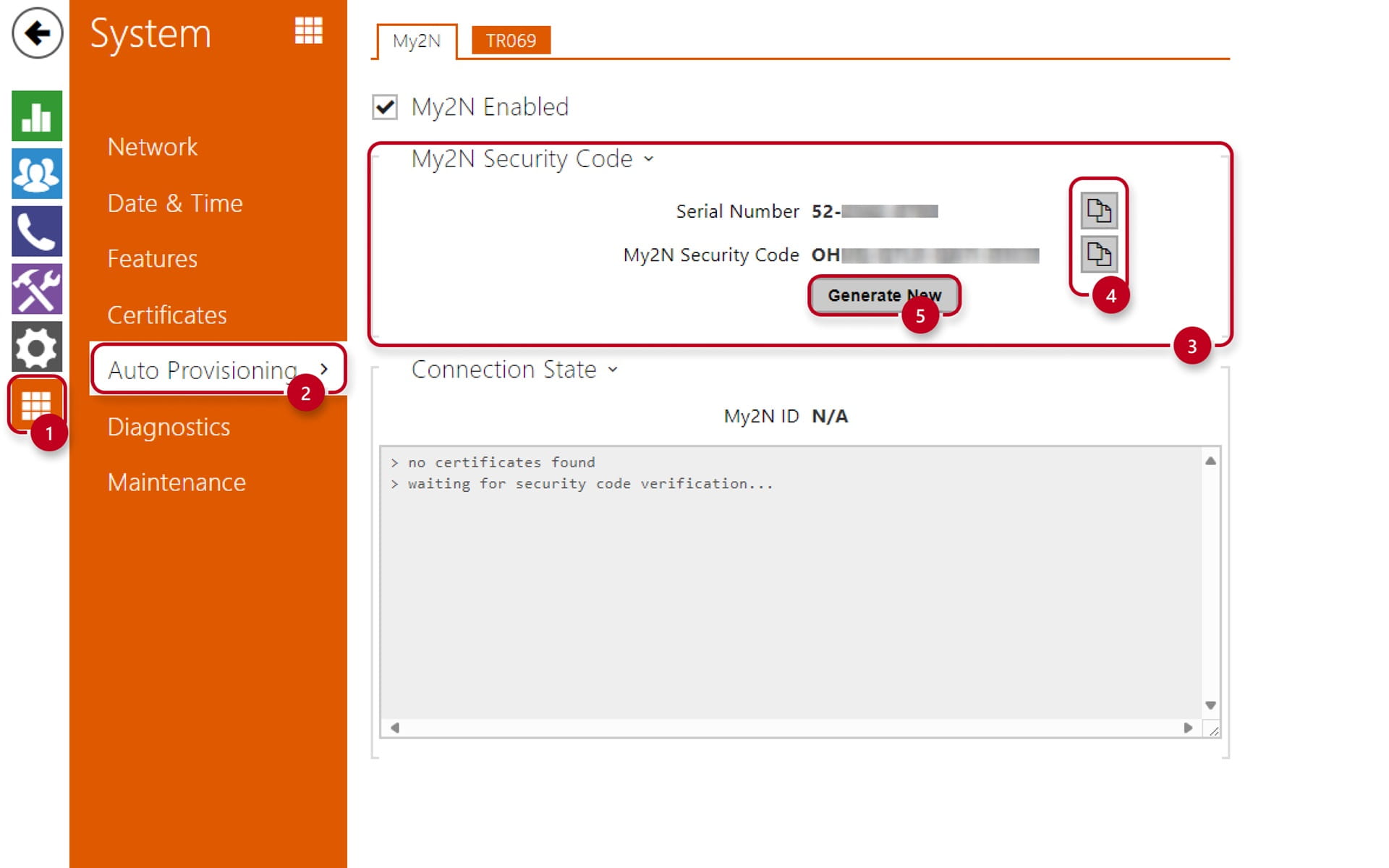 2N OS Security Code