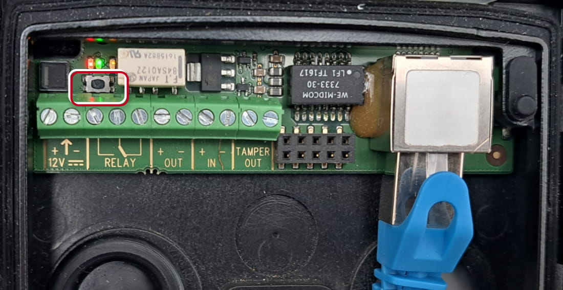 2N IP Base - Reset button