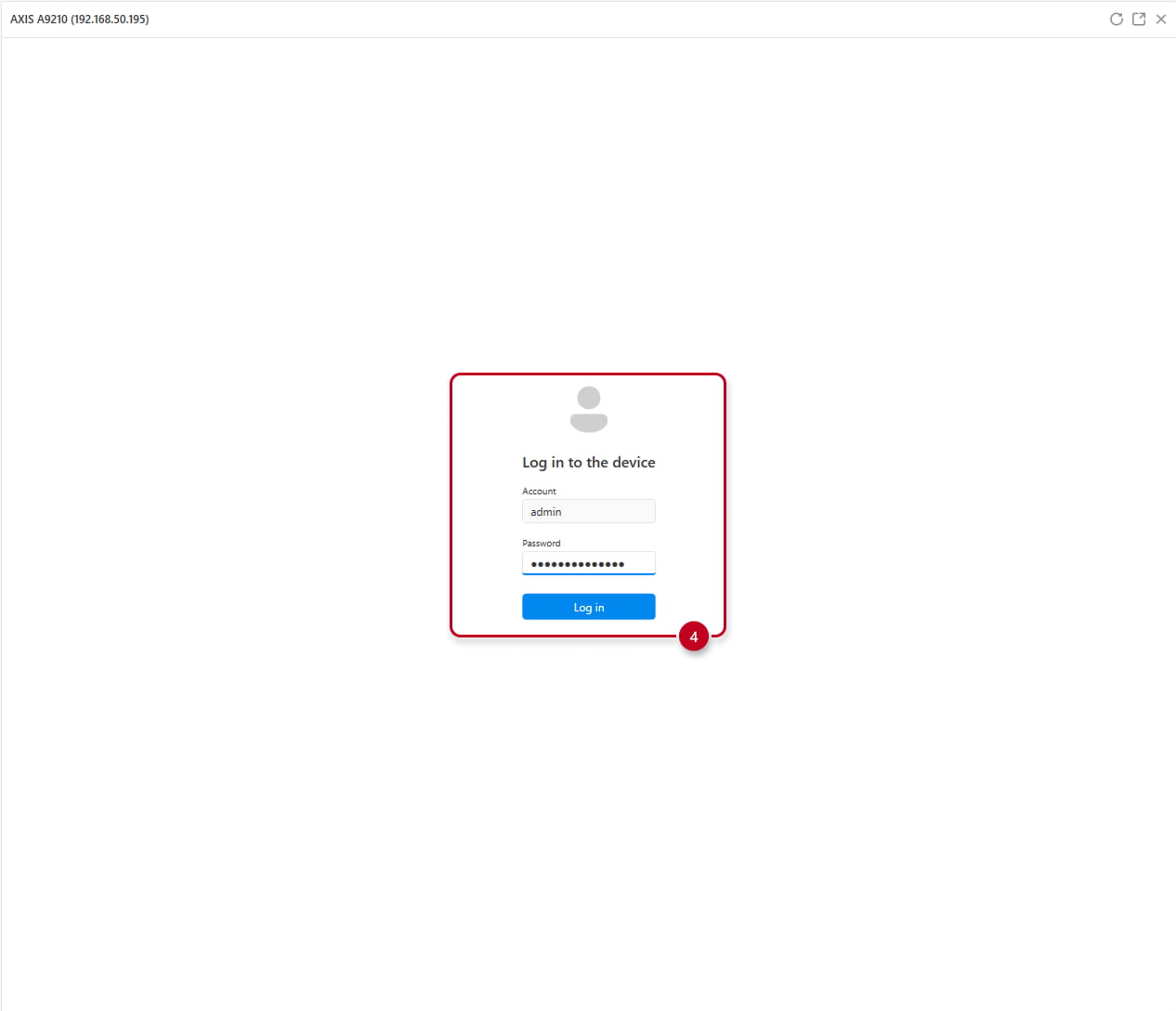 Axis Relay Login