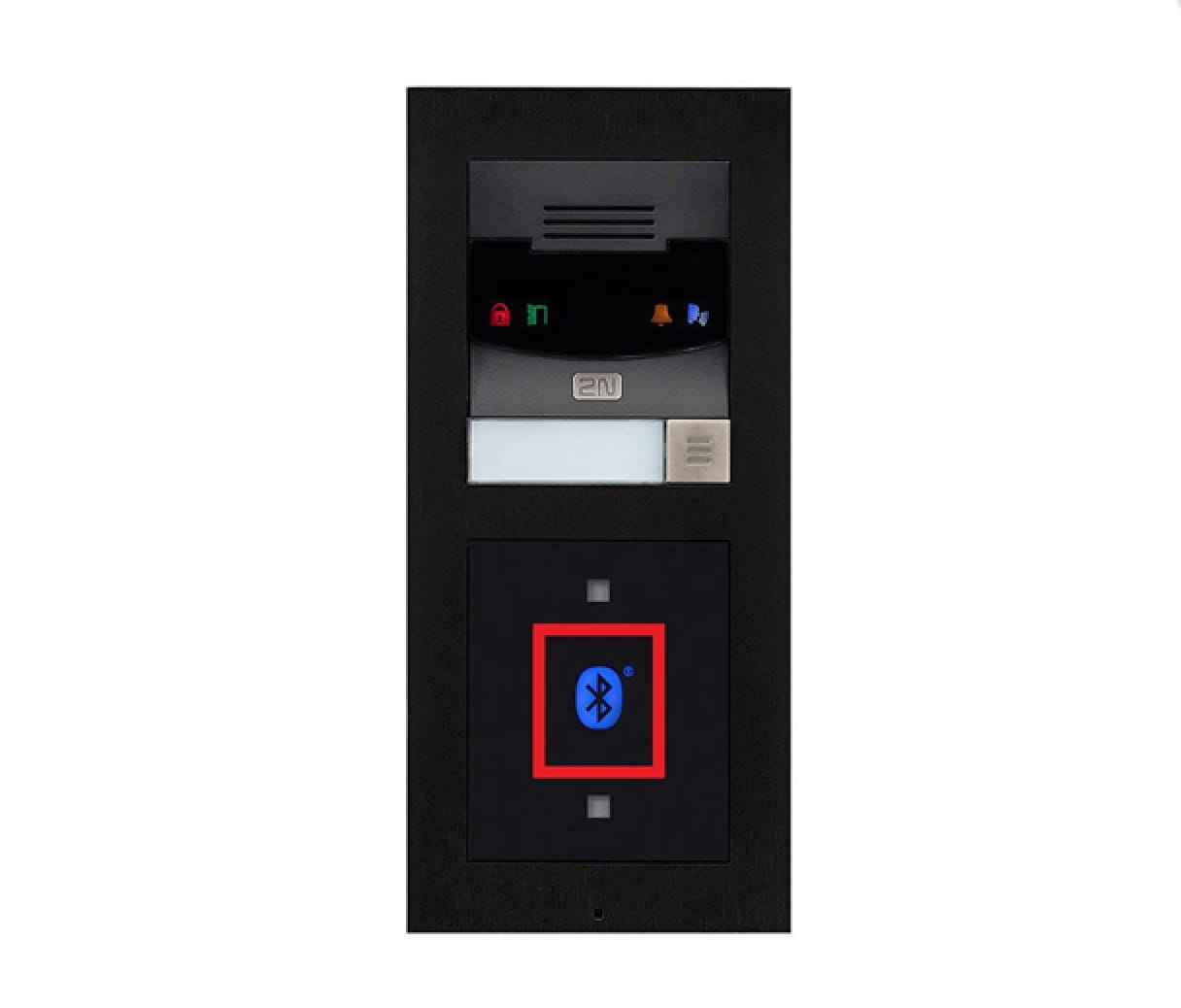 Bluetooth symbol on the 2N device
