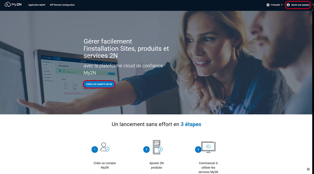 Creer un compte My2N