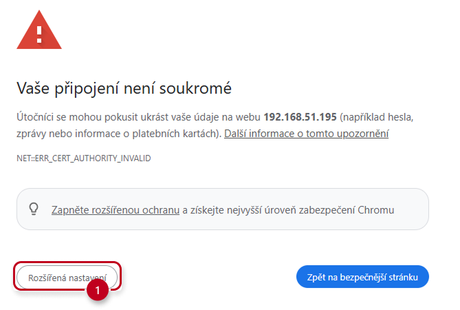 Web interface