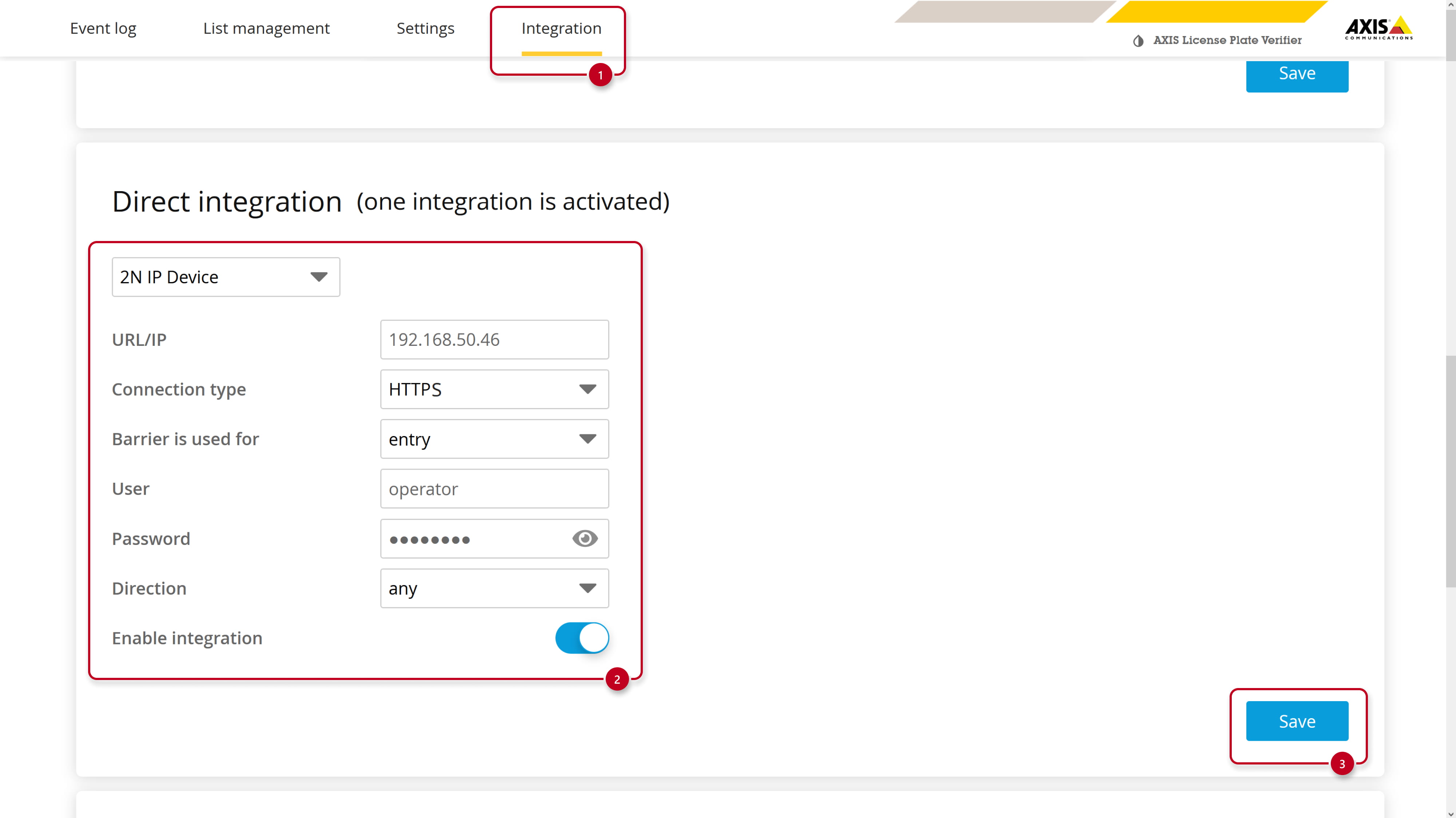 ALPV - Integration