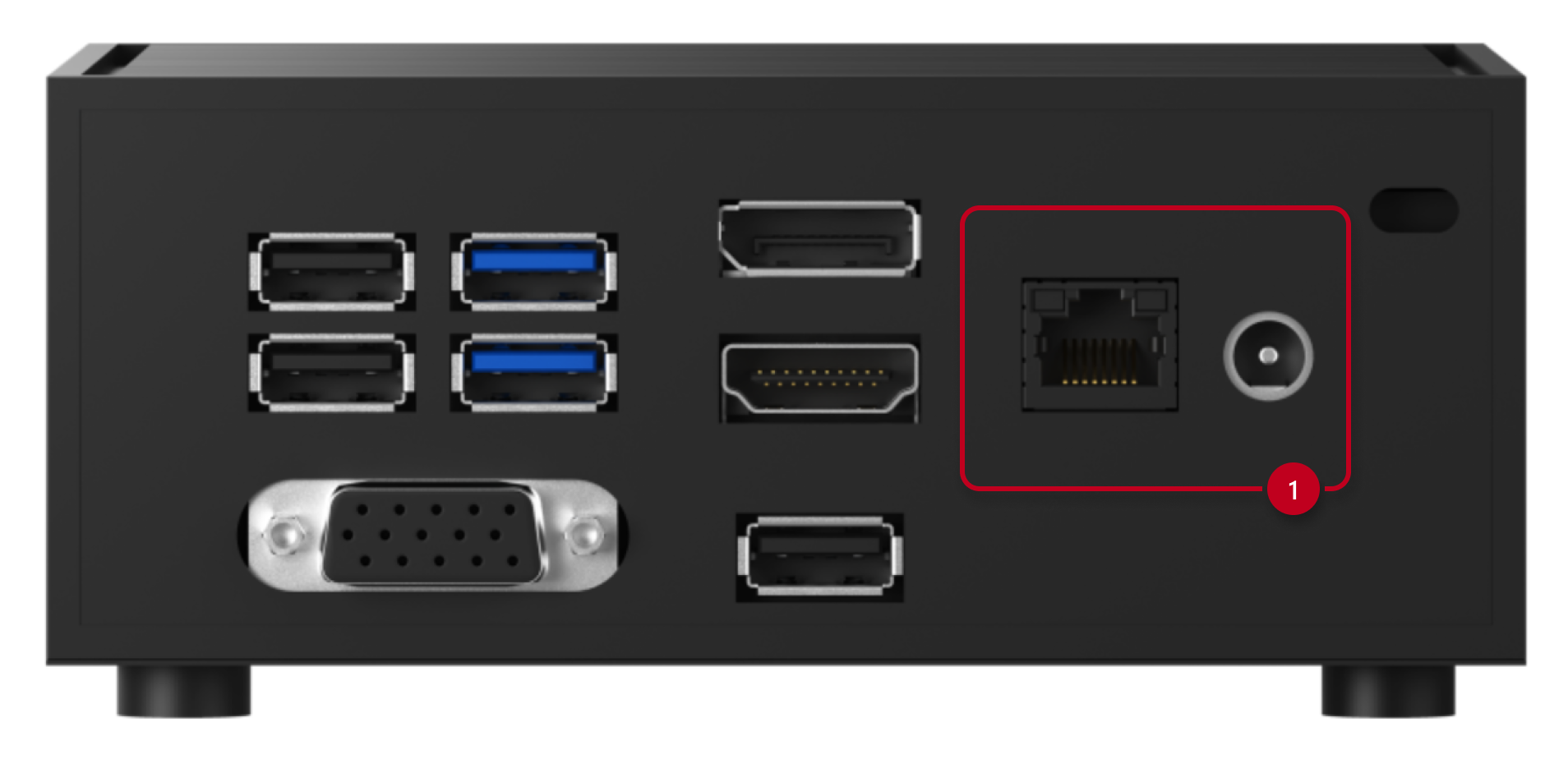 2N Access Commander Box 2.0 - LAN and powering