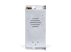 Front view of the 2N Lift IP 2 main unit, an IP intercom module for elevator communication.